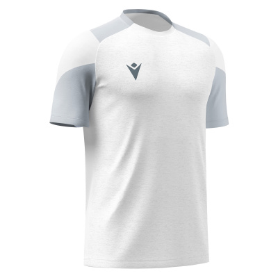 Футболка спортивная MACRON GOLEM SHIRT WHITE/SILVER