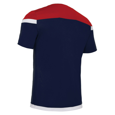 Футболка спортивная MACRON TITAN SHIRT NAVY/RED/WHITE