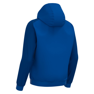 Худи спортивное MACRON HORN HOODY POLY ROYAL BLUE/DARK ROYAL BLUE