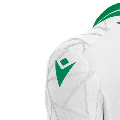 Футболка спортивная MACRON CERBERUS ECO SHIRT WHITE/GREEN