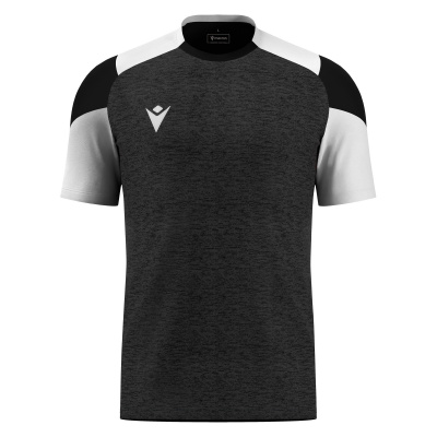 Футболка спортивная MACRON GOLEM SHIRT BLACK/WHITE