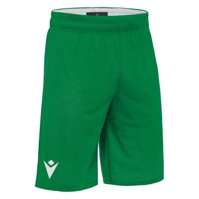 Шорты спортивные MACRON DENVER HERO SHORT REVERSIBLE GREEN/WHITE