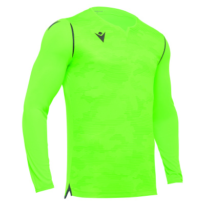 Футболка спортивная вратарская MACRON ARES GK SHIRT NEON GREEN/ANTHRACITE