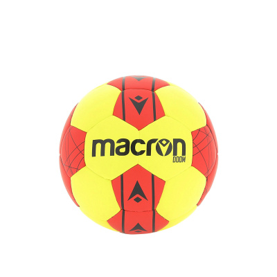 Мяч гандбольный MACRON DOOM HANDBALL BALL N.3 YELLOW/RED