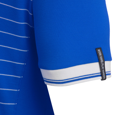 Поло парадное MACRON JUNGLE POLO ROYAL BLUE/WHITE