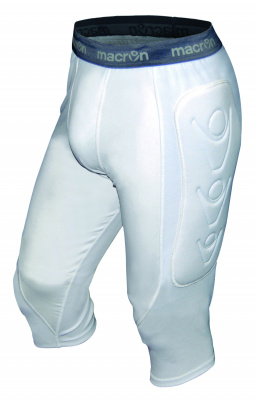 Подтрусники спортивные MACRON STRATEGY 3/4 PADDED PANTS WHITE