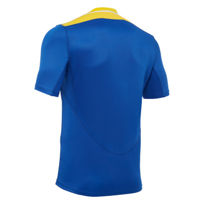 Регбийка игровая MACRON JASPER SHIRT ROYAL BLUE/YELLOW