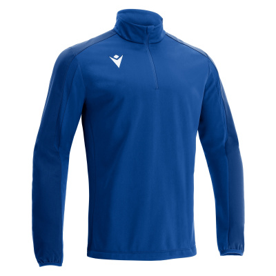 Толстовка тренировочная MACRON ARNO TRAINING 1/4 ZIP TOP ROYAL BLUE/DARK ROYAL BLUE