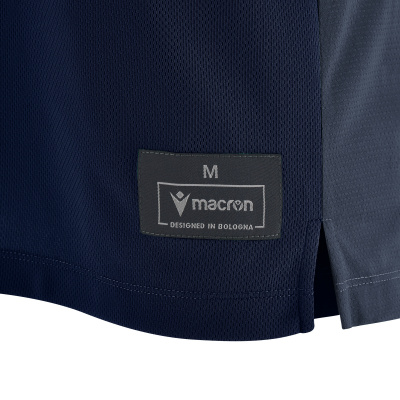 Майка спортивная MACRON TELLURIUM ECO WOMAN SHIRT NAVY/WHITE