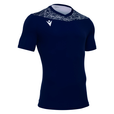 Футболка спортивная MACRON NASH SHIRT NAVY/WHITE