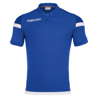 Поло парадное MACRON SHOFAR POLO ROYAL BLUE/WHITE