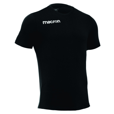 Футболка спортивная х/б MACRON BOOST T-SHIRT BLACK