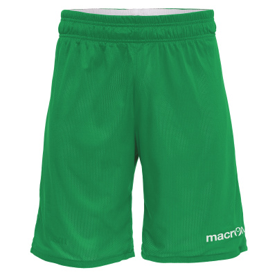 Шорты спортивные MACRON DENVER SHORT REVERSIBLE GREEN/WHITE