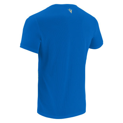 Футболка спортивная MACRON IVAN SHIRT ROYAL BLUE/BLACK