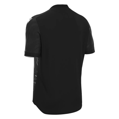 Футболка спортивная MACRON ARCANE ECO SHIRT BLACK/WHITE