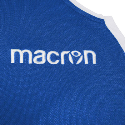 Футболка спортивная MACRON ARGON SHIRT ROYAL BLUE/WHITE