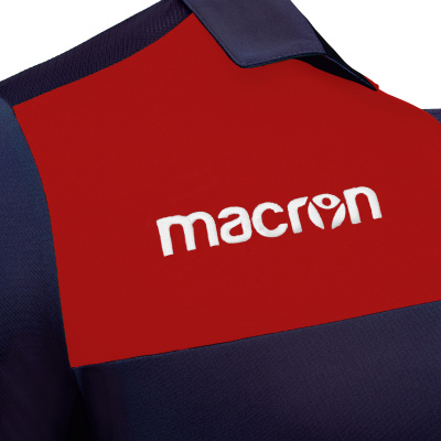 Футболка спортивная MACRON NUNKI SHIRT NAVY/RED/WHITE
