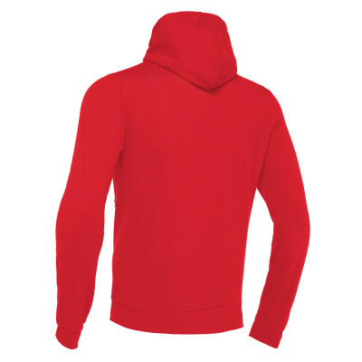 Олимпийка спортивная MACRON CELLO FULL ZIP HOODED SWEATSHIRT RED