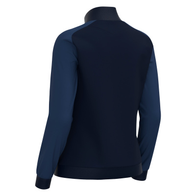 Олимпийка парадная женская MACRON RAMA FULL LENGTH ZIP TOP NAVY/LIGHT NAVY