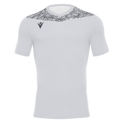 Футболка спортивная MACRON NASH SHIRT SILVER/ANTHRACITE