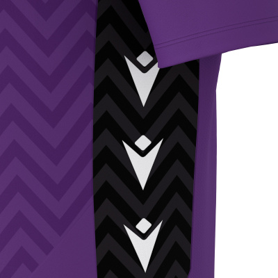 Футболка спортивная MACRON SCORPIO ECO SHIRT PURPLE/BLACK