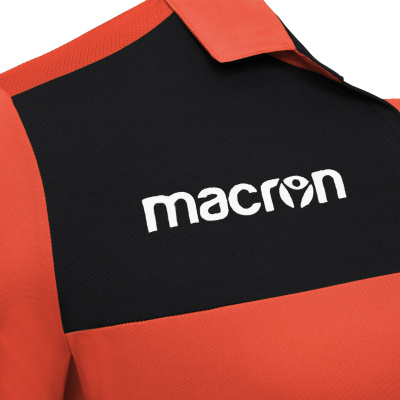 Футболка спортивная MACRON NUNKI SHIRT ORANGE/BLACK/WHITE