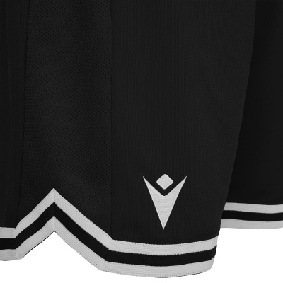Шорты спортивные MACRON THORIUM SHORT BLACK/WHITE