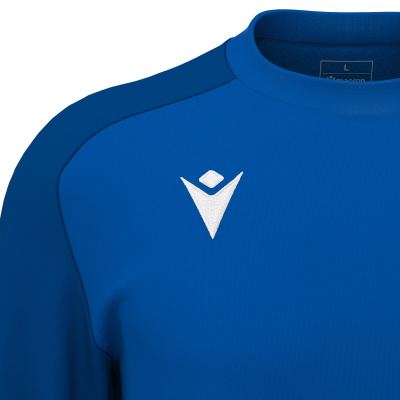 Толстовка тренировочная MACRON THALOS TRAINING TOP ROYAL BLUE/DARK ROYAL BLUE