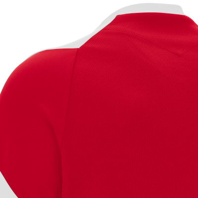 Футболка спортивная женская MACRON SPHINX RED/WHITE
