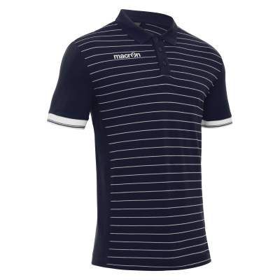 Поло парадное MACRON JUNGLE POLO NAVY/WHITE