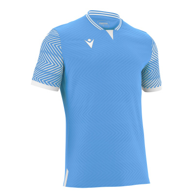 Футболка спортивная MACRON TUREIS ECO SHIRT COLUMBIA/WHITE