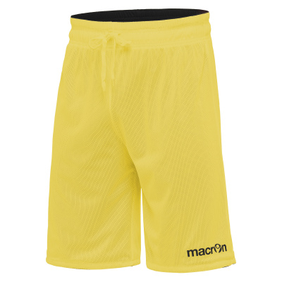 Шорты спортивные MACRON DENVER SHORT REVERSIBLE BLACK/YELLOW