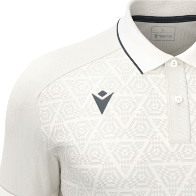 Поло парадное MACRON BALDWIN POLO OFFWHITE/ANTHRACITE