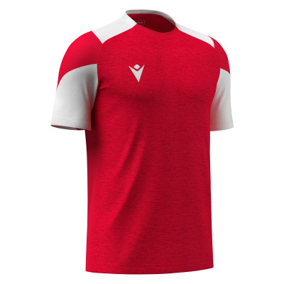 Футболка спортивная MACRON GOLEM SHIRT RED/WHITE