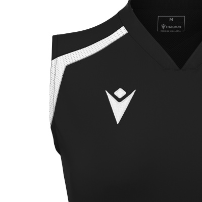 Футболка спортивная женская MACRON FROSTMOOR SHIRT BLACK/WHITE