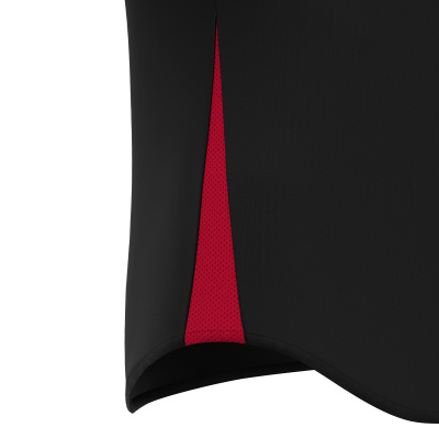 Футболка спортивная MACRON WYRM SHIRT BLACK/RED