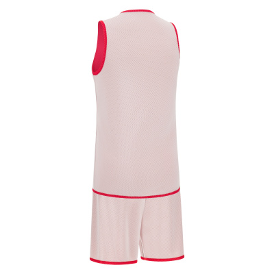 Комплект баскетбольный MACRON F500 SET REVERSIBLE RED/WHITE