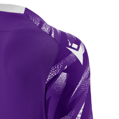 Футболка спортивная MACRON THEMIS ECO SHIRT PURPLE/WHITE