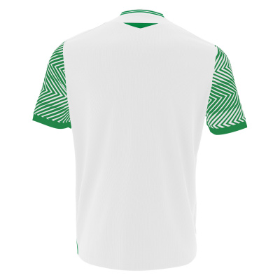 Футболка спортивная MACRON TUREIS ECO SHIRT WHITE/GREEN