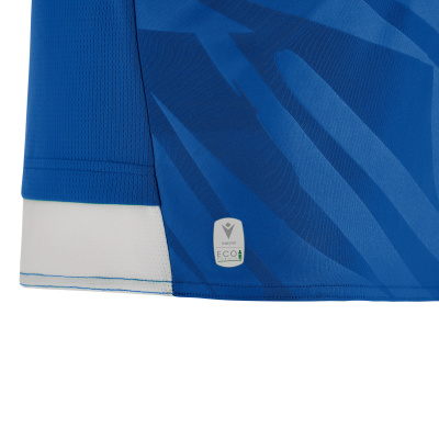 Футболка спортивная MACRON THEMIS ECO SHIRT ROYAL BLUE/WHITE
