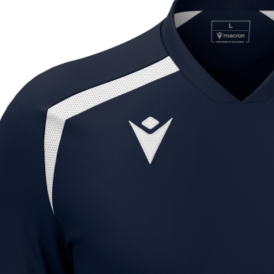 Футболка спортивная MACRON WYRM SHIRT NAVY/WHITE