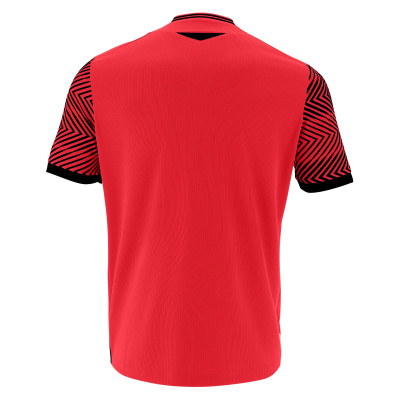 Футболка спортивная MACRON TUREIS ECO SHIRT RED/BLACK