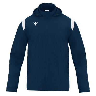 Куртка спортивная MACRON SARANSK MESH LINED WINDBREAKER NAVY/WHITE